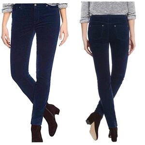 BUFFALO DAVID BITTON Icon mid-rise Slim & Sculpt cord skinny blue 8/29